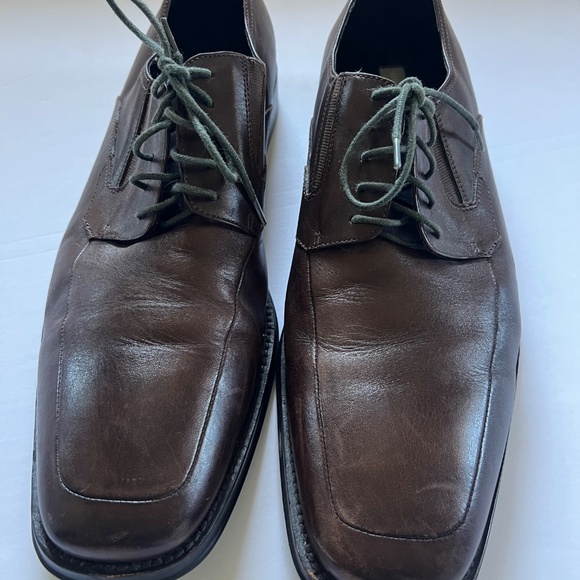 Gordon Rush Leather Brown Lace Up shoes size 11.5 - Picture 3 of 5